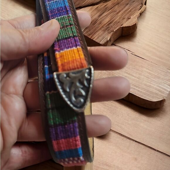 Mult-Color Western Belt and Crossbody Bundle Size Large - Picture 2 of 9